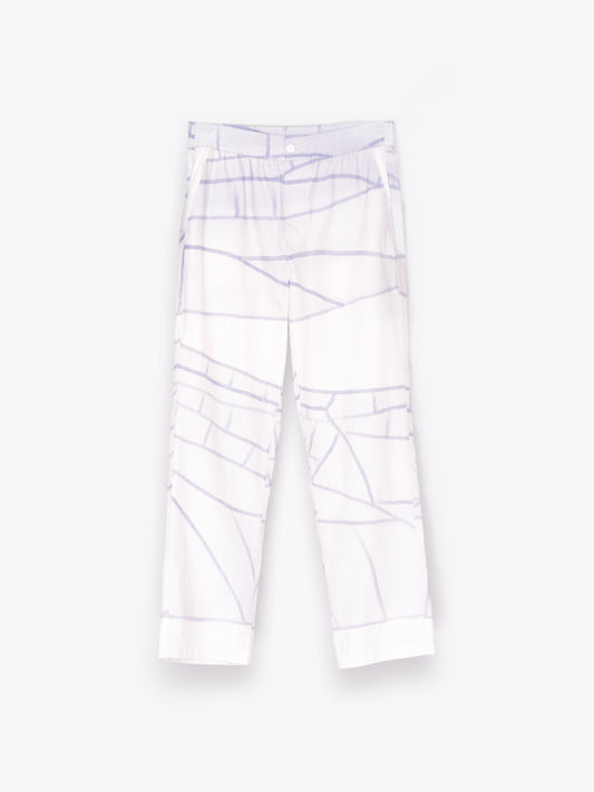 Off White / Blue