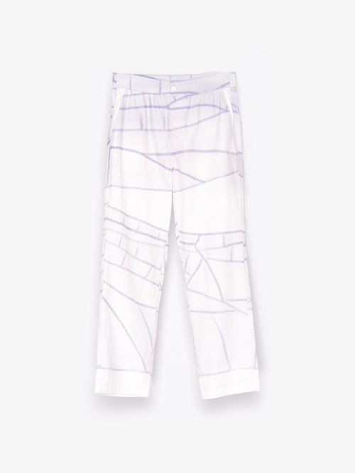 Off White / Blue
